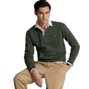 Polo Ralph Lauren Green Rugby Style Sweater